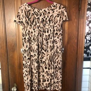 Isle Apparel made in Turkey leopard dress